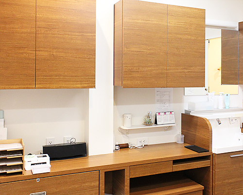 スキンケアルーム